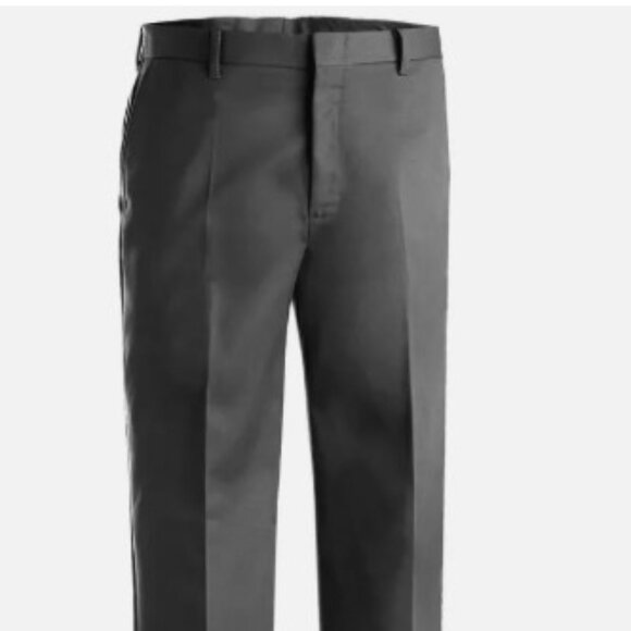 Edwards Other - Brand New Edwards Uniform Chino Flat Front Dark Gray Pants Size 38x30